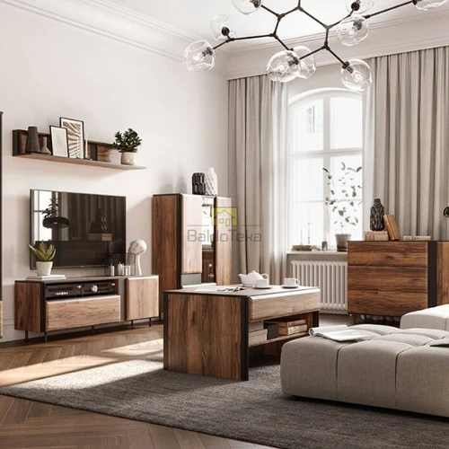 Moderni spintelė su tyliu uždarymu ir apšvietimu