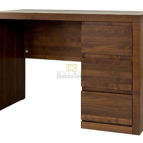 Natūralios buko medienos spinta 120 cm pločio