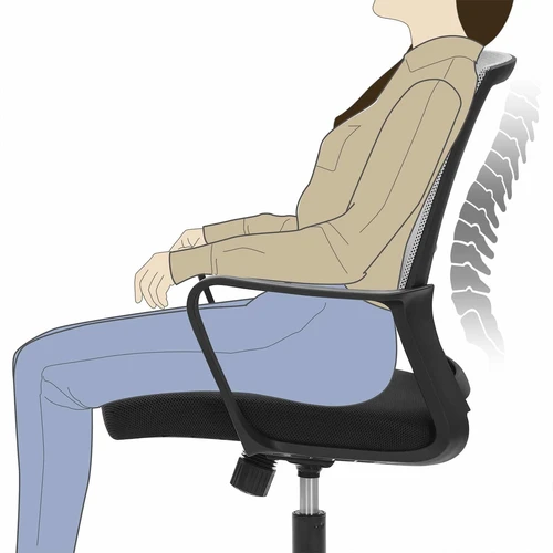 Kėdė su patvaria medžiaga ir 120 kg apkrova