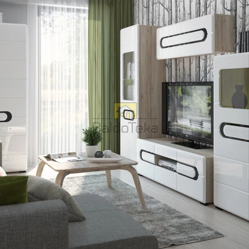 San Remo ąžuolo spintelė su moderniu dizainu