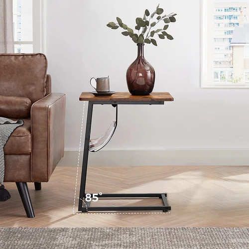 Kompaktiškas 50 x 35 x 62 cm staliukas su 15 kg apkrova