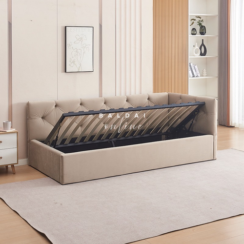 Lova su dujiniu pakėlimu ir talpykla