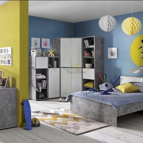 Moderni spalva, be patalynės dėžės