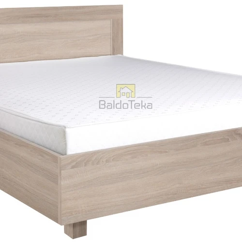 Patogi lova 146x206 cm su grotelėmis, be čiužinio