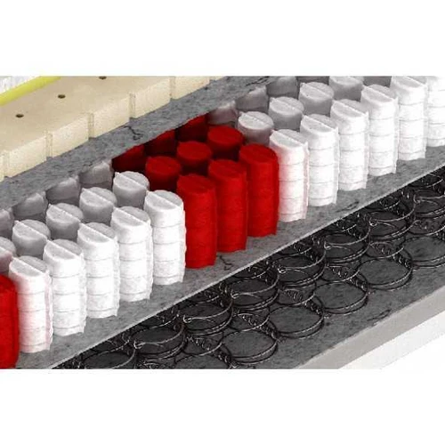 Aukštos kokybės čiužinys su kašmyro užvalkalu ir 7 kietumo zonomis