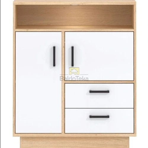 Moderni 89,5x108x40 cm spinta su LMDP plokštėmis