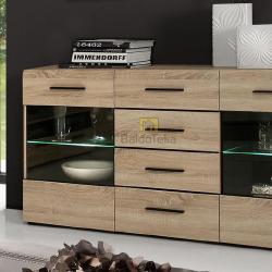 Combino spinta su moderniu dizainu – ąžuolo ir melingo derinys