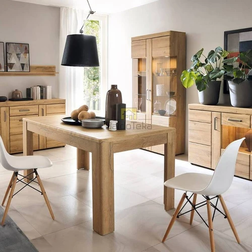 Ergonominė spintelė su tyliu uždarymu – ąžuolo Grandson spalva