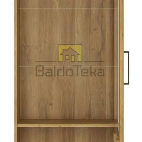 Aukštos kokybės MDF/LMDP spinta su metalinėmis rankenėlėmis