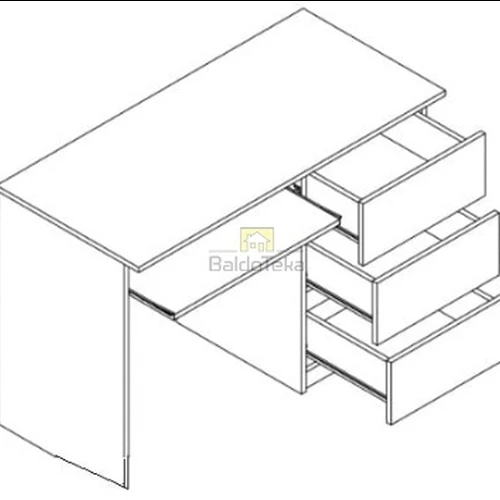 Stilinga spintelė 110x75x51 cm, LMDP, spalva pagal jūsų interjerą