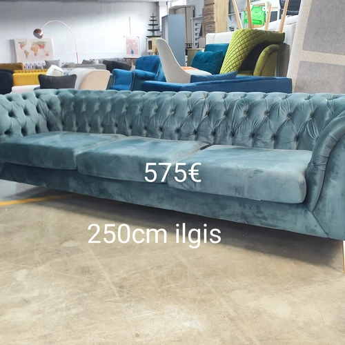 Sofa sofos kampas velvetas aksomo