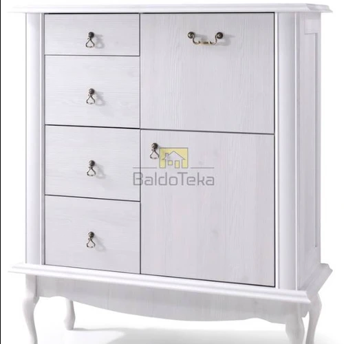 Moderni LMDP spinta – 105x125x47 cm, šviesi pušis arba ąžuolas