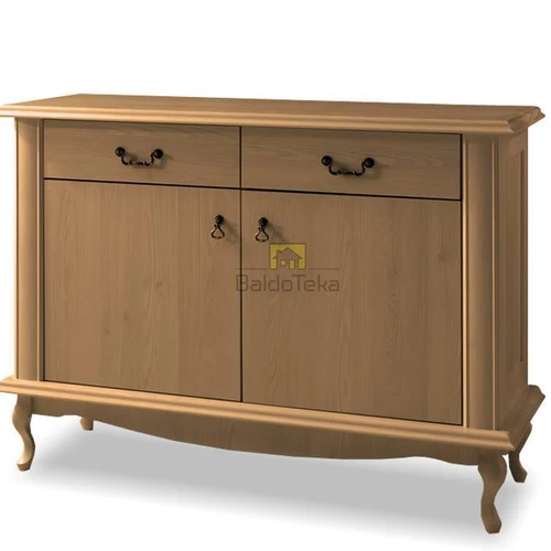 Plati spinta 125 cm – pušis arba ąžuolas, 89 cm aukščio