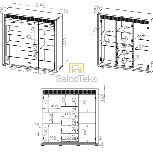 Moderni spinta natūralaus riešuto ir baltos blizgės spalvų deriniu