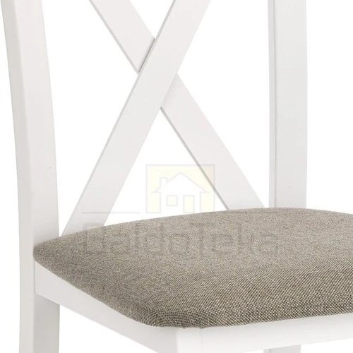 Elegantiškas baltas stalas su gobelenu INARI 23