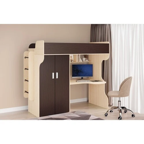 Patogi daugiafunkcinė lova vaikų kambariui