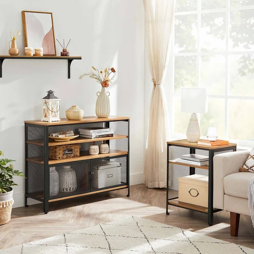 Kompaktiškas 98x35x76,5 cm staliukas