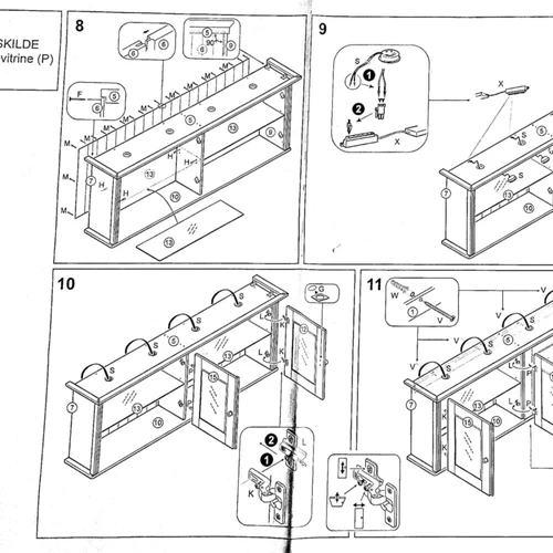 Premium medžio masyvo vitrina ROSKILDE su apšvietimu