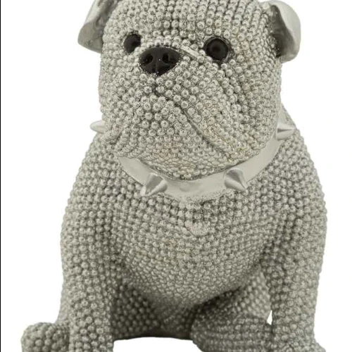 Dekoratyvinė buldogo statulėlė Sparky, 17 × 14 × 11 cm