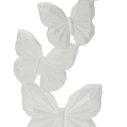 Dekoratyvinė drugelių skulptūra, 12 × 26 × 6 cm