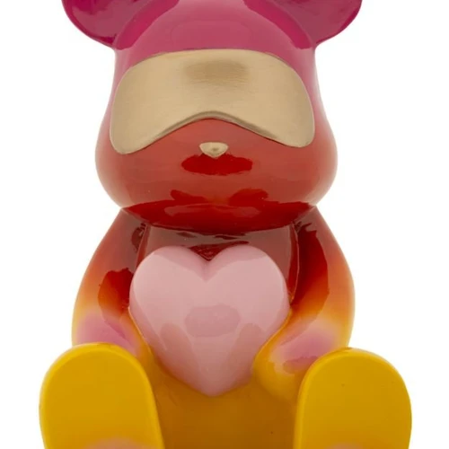 Dekoratyvinė figūrėlė Rainbow meškiukas, sėdintis, 21,5 × 32 × 20,5 cm