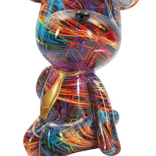 Dekoratyvinė meškos figūrėlė Psyco A, 10,5 × 23,5 × 12 cm - Dekoracijos