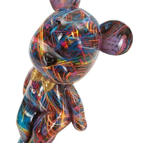 Dekoratyvinė meškos figūrėlė Psyco B, 12,5 × 25 × 9,5 cm - Dekoracijos