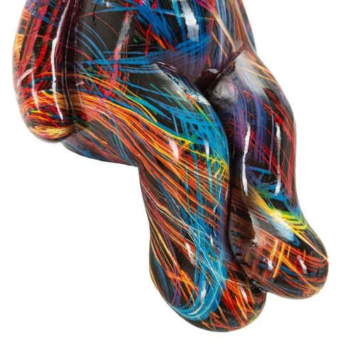 Dekoratyvinė meškos figūrėlė Psyco B, 12,5 × 25 × 9,5 cm - Dekoracijos