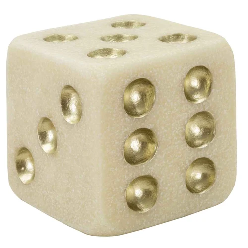 Dekoratyvinis kauliukas QUARZY, 12 × 12 × 12 cm