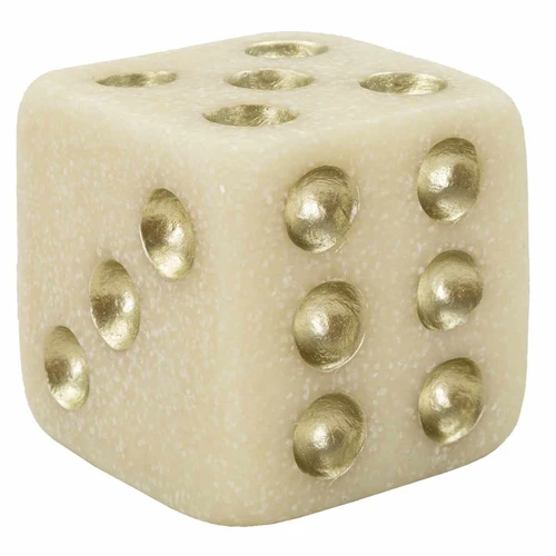 Dekoratyvinis kauliukas QUARZY, 8 × 8 × 8 cm