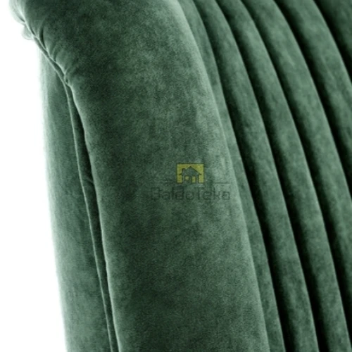 Ergonominis sofos atlošė su natūraliu medžiu ir veliūru