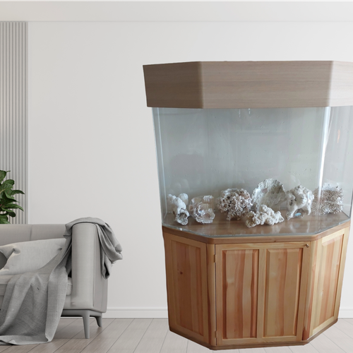 Didelis akvariumas akrilinis 400L, JAV, naujas