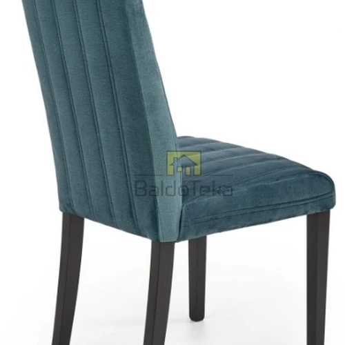 Tamsiai žali foteliai MONOLITH 37 su juodais akcentais