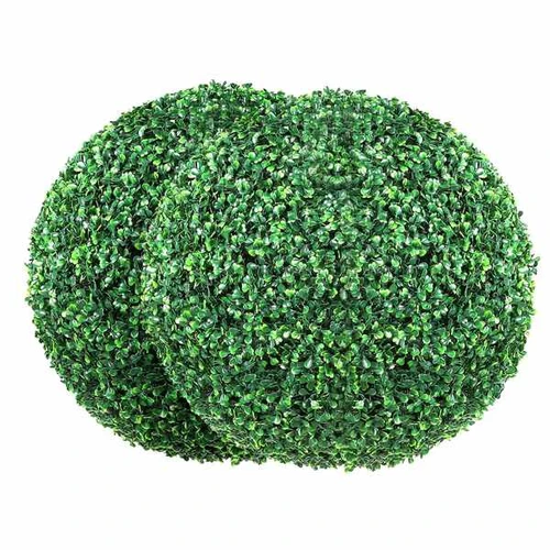Dirbtiniai buksmedžio medžiai rutulio formos, 50,8 cm (2 vnt.)