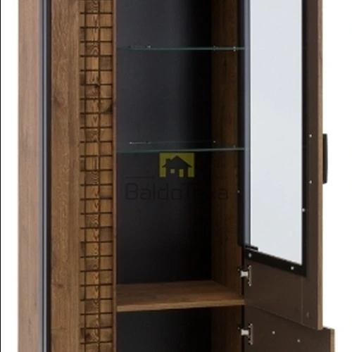 Moderni spinta su grafitiniu stiklu ir PVC fasadais