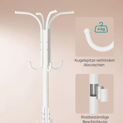 Ilgaamžė metalinė kabykla drabužiams