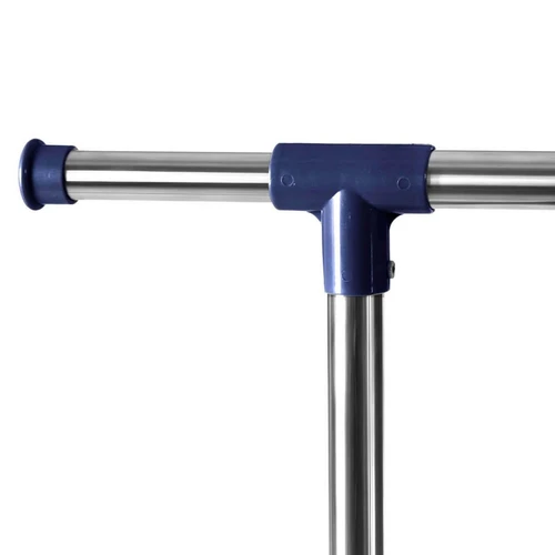 Songmics drabužių kabyklė su teleskopine funkcija ir 4 ratais