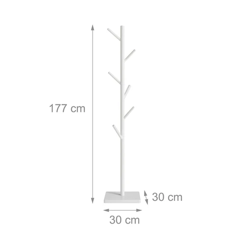 Laisvai pastatoma kabykla striukėms ir paltams