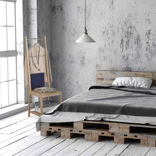 Drabužių kėdė Relaxdays, 3 skersiniai ir 2 lentynos, 42 × 133 × 40 cm - Rūbų kabyklos