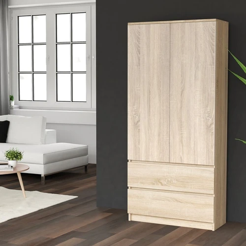 Erdvi spinta su 4 lentynomis ir 3 stalčiais