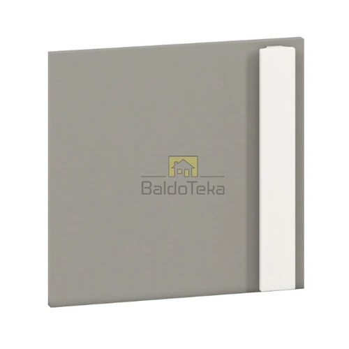 Kompaktiška spintelė su medinėmis rankenėlėmis