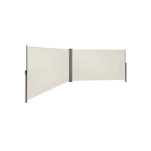 Dvipusis tentas / markizė 160 x 600 cm, smėlio spalvos