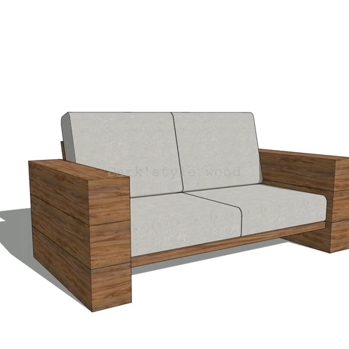 Patvari ir stilinga lauko sofa