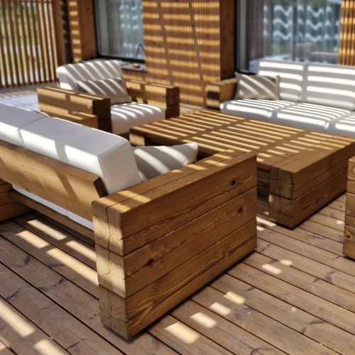 Dvivietė lauko sofa ¦ TIMBER - Foteliai, sofos