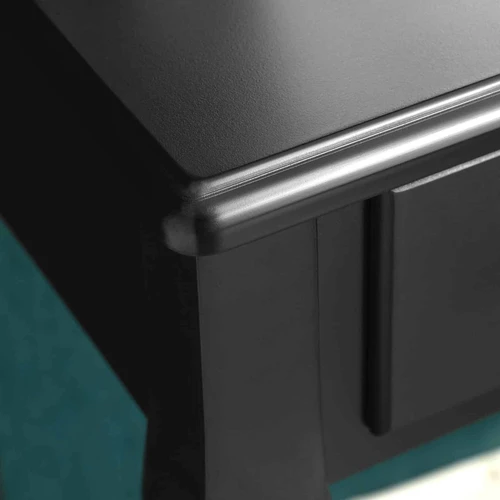 Modernus tualetinis stalas su pušies medienos kojomis