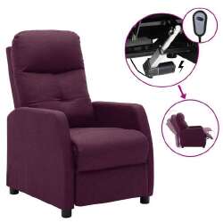 Elektrinis atlošiamas krėslas (violetinis)