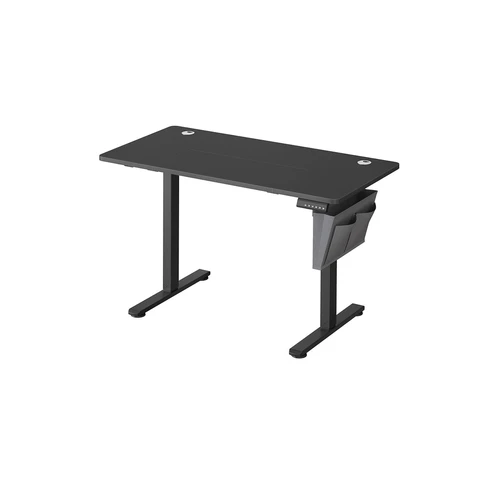 Elektrinis reguliuojamo aukščio rašomasis stalas 60x120x120cm., juodos spalvos