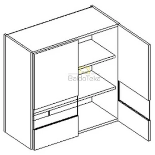 Praktiškas virtuvės komplektas su stalviršiais 40×60 cm