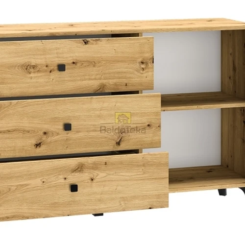 Aukštos kokybės LMDP/ABS spintelė su plastikinėmis rankenėlėmis