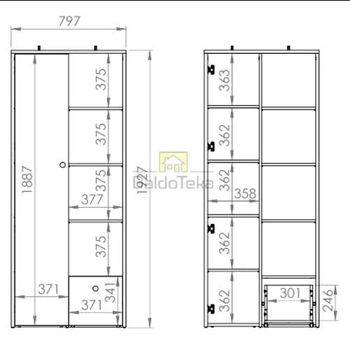 Plati spinta su keičiamomis durelėmis – balta, rožinė arba melsva